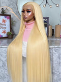 13x6 Frontal Wig (Blonde Straight)