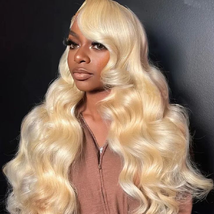 Full Lace Wig Blonde Bodywave